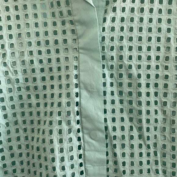 loft eyelet popover blouse - Picture 5 of 6